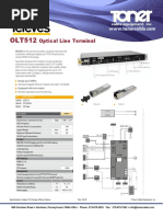 Televes OLT512 Optical Line Terminal