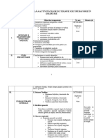 7. Planificare Anuala Disartrie