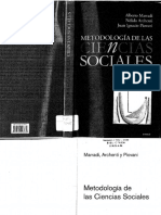 MARRADI ARCHENTI & PIOVANI (2007) - Metodologia de Las Ciencias Sociales