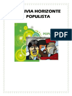 Bolivia Horizonte Populista