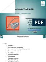 Materiales Construcción Propiedades Físicas