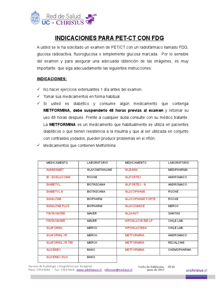 Pet CT Con FDG | PDF | Diabetes mellitus | Radiología