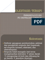 Kolestiramin untuk Kolestasis