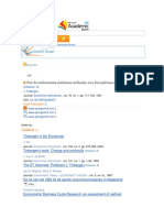 Busines Cycle Research and Measurement