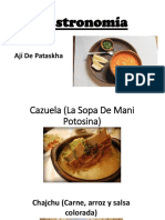 Gastronomía Potosí