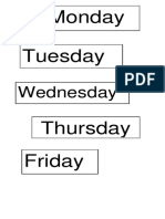 FLASHCARDS Days of the week.docx