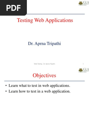 Web Testing