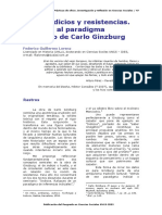 Federico Lorenz - sobre indicios y resistencias. En torno al paradigma indiciario de Carlo Ginzburg..pdf