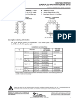 D D D D D D: SN54HC00, SN74HC00 Quadruple 2-Input Positive-Nand Gates