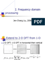 Frequency domain processing techniques