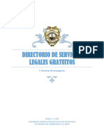 Directorio Servicios Legales Gratuitos y Emergencias 