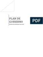 Plan de Gobierno Cayran