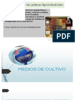 Medios de Cultivo