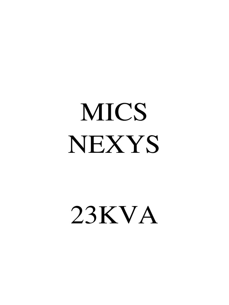 Mics Nexys PDF Diodo emissor de luz Eletrônicos