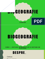 Curs Biogeografie 2018