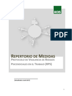 Repertorio de Medidas Psicosociales 2017 Junio