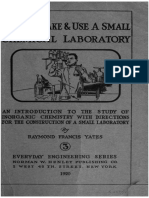Small Chemical Laboratory 1920.