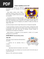 Origen y Desarrollo de Los Test