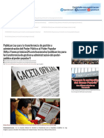 Ley Transferencia Al Poder Popular PDF