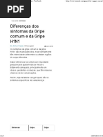 Como Diferenciar a Gripe H1N1 Da Gripe Comum - Tua Saúde