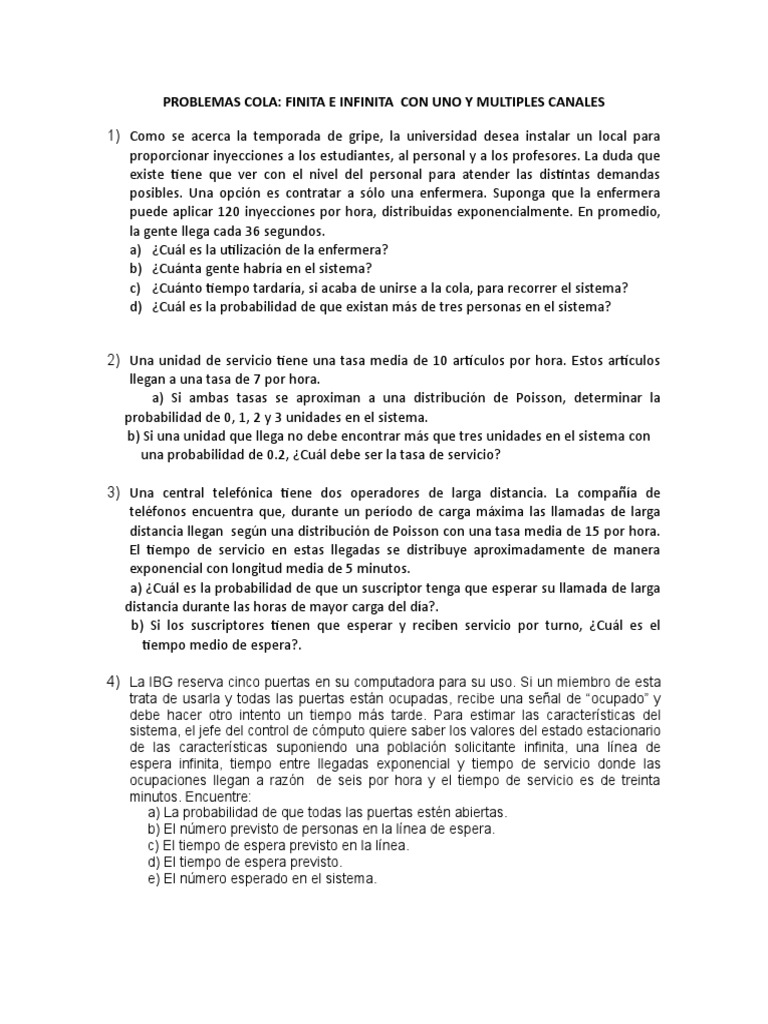 Guia Cola Infinita-Finita | PDF | Distribución de veneno | Enseñanza de ...