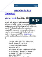 Download Internet Gratis AXIS by Eko Rismanto SN37750320 doc pdf