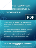 P.P. Sindicalismo Diagnóstico y Desafíos