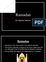 Ramadan: An Islamic Festival