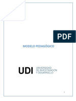 Modelo Pedagógico UDI