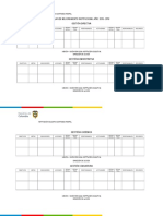 Formatol Plan de Mejoramiento Institucional - Pmi