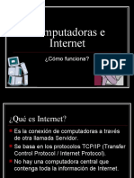 Computadoras e Internet