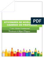 Atividades de Nivelamento L. Port. 7º Ano-Professor