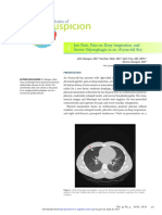 Jaw Pain, Pain On Deep Inspiration, and Severe Odynophagia in An 18-Year-Old Boy