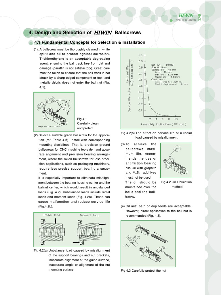 Ball Screw Pdf Pdf Bearing Mechanical Accuracy And Precision