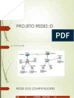 Projeto Redes - GNS3