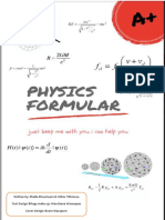 Physics Formula