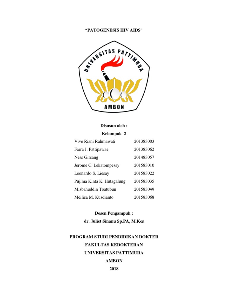 Patogenesis HIV AIDS | PDF