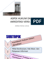 Aspek Hukum Dalam Akreditasi