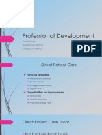 Professional Development: Carolina Ley University of Arizona College of Nursing