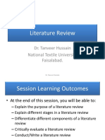 Writing A Literature Review