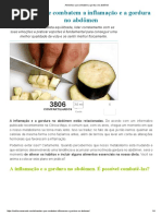 Alimentos Que Combatem a Gordura No Abdômen