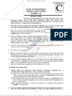 TNEB TANGEDCO AE Previous Papers - Civil PDF