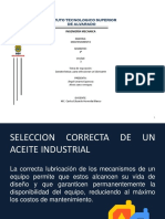Angel Linares, Alexis cano ( mantenimiento, seleccion de lubricante).pptx