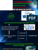 Gestores de Base de Datos