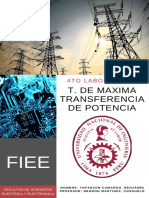 Laboratorio Maxima Transferencia de Potencia