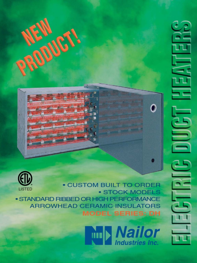 Duct Heaters PDF | PDF | Switch | Relay