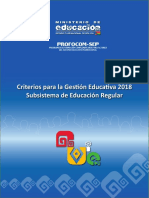 Criterios Gestión Educativa