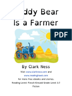 Teddy Bear Is A Farmer - OpenDyslexic Font