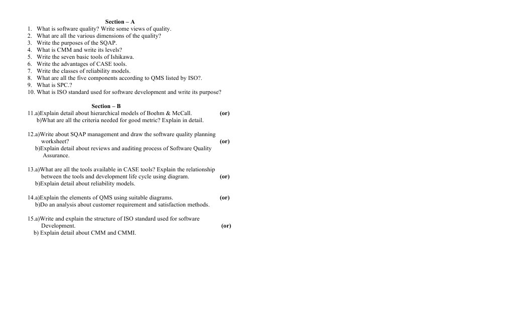 Section - A | PDF