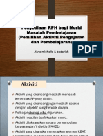 Aktiviti RPH Bagi Murid Masalah Pembelajaran